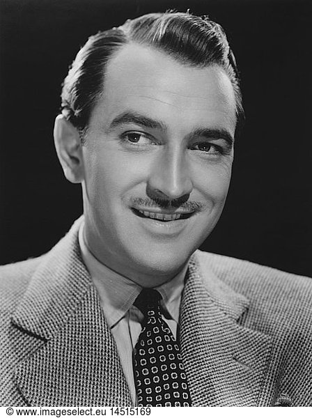 Lee Bowman  Publicity Portrait for the Film  Pacific Rendezvous  MGM  1942