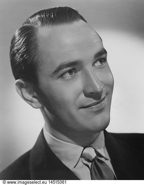 Lee Bowman  Publicity Portrait for the Film  Wyoming  MGM  1940
