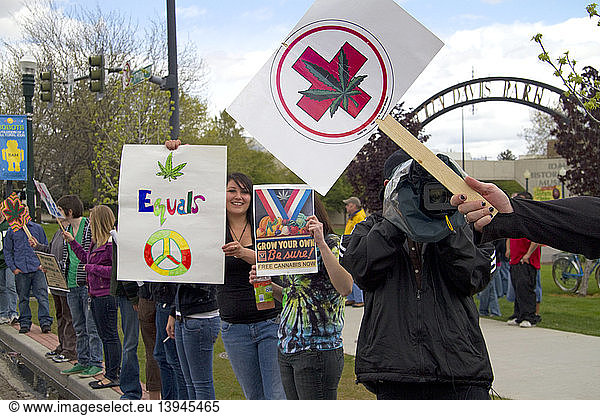 Legalization of Marijuana Protest
