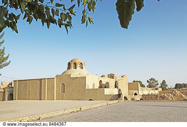 Lehmbauten am zentralen Platz  Na'in  Provinz Isfahan  Iran