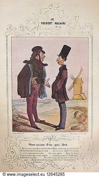 Les Cent et un Robert Macaire  1840 (1947). Artist: Honore Daumier.