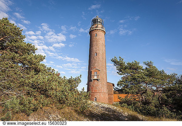 Leuchtturm am Darsser Ort  Mecklenburg-Vorpommern  Deutschland