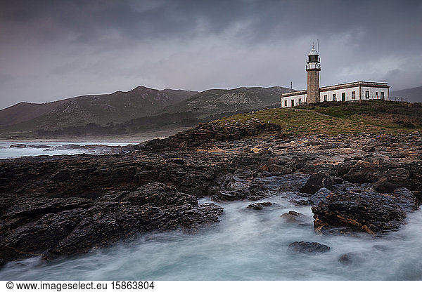 Leuchtturm an der galicischen Küste