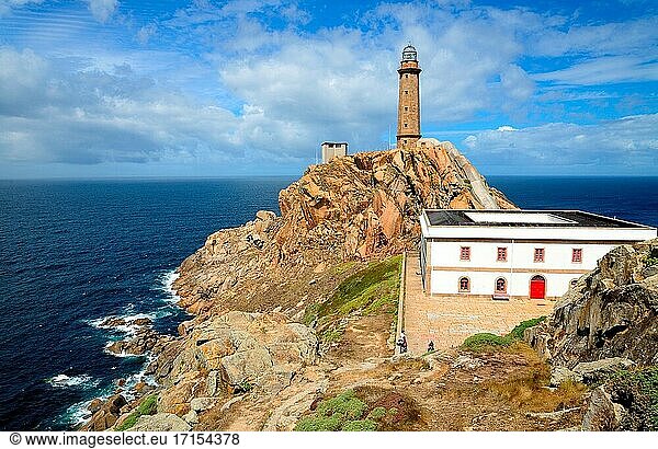 Leuchtturm des Kap Vilan. Costa da Morte  Camari?as  A Coru?a  Spanien.
