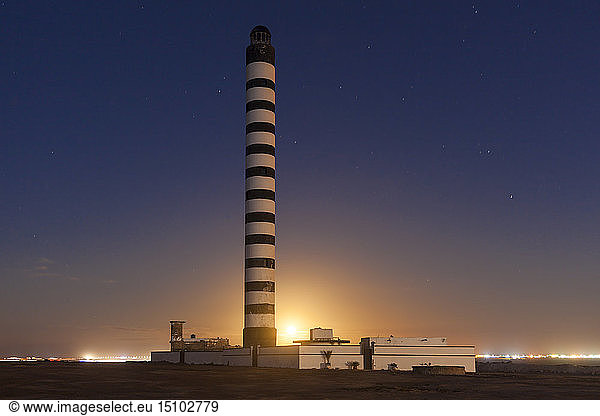 Leuchtturm in Dakhla  Marokko