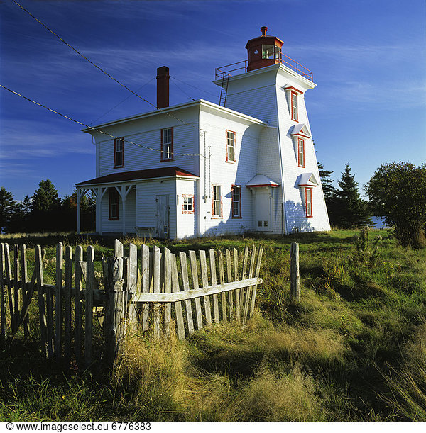 Lighthouse  Amherst Point  Prince Edward Island