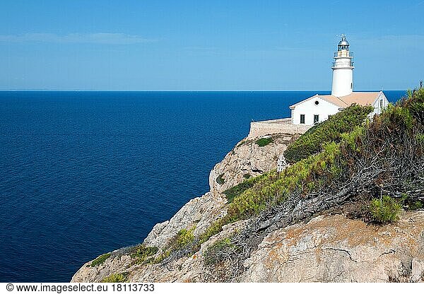 Lighthouse  Capdepera  Majorca  Balearic Islands  Balearic Islands  Spain  Europe