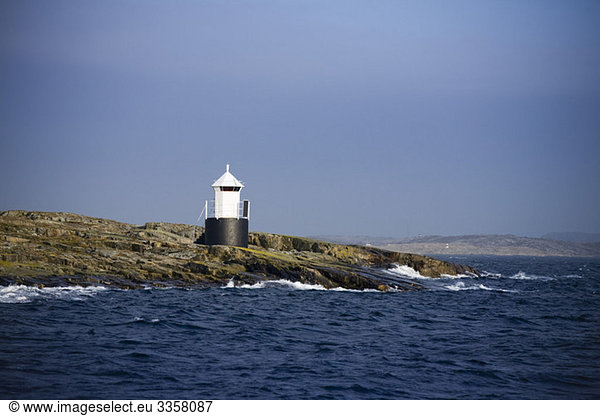 Lighthouse on little island