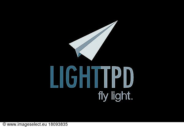 Lighttpd  Logo  Black background
