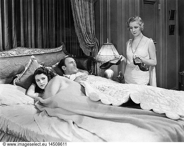 Lillian Roth  Roland Young  Kay Johnson  on-set of the Film Madam Satan  1930
