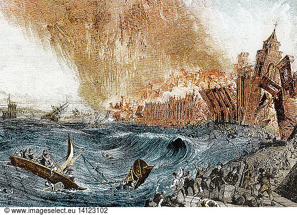 Lisbon Tsunami  1755