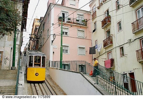 Lissabon Hauptstadt Chiado Portugal