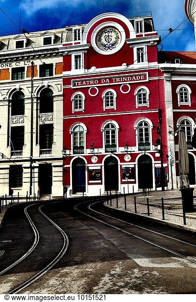 Lissabon Hauptstadt Chiado Portugal