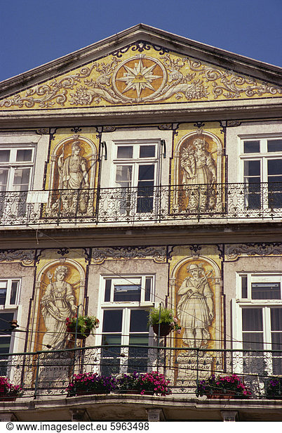 Lissabon Hauptstadt Europa Chiado Portugal