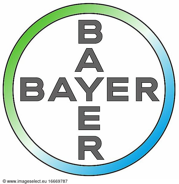 Logo  Bayer  pharmaceutical company