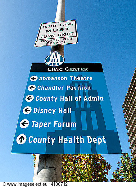 Los Angeles Civic Center Sign