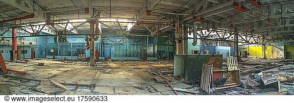 Lost Place  Fabrik Jupiter  Pripyat  Lost Place  Sperrzone Tschernobyl  Ukraine  Europa