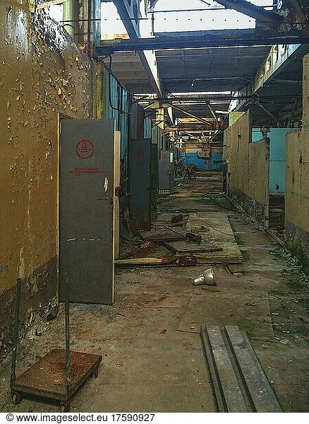Lost Place  Fabrik Jupiter  Pripyat  Lost Place  Sperrzone Tschernobyl  Ukraine  Europa