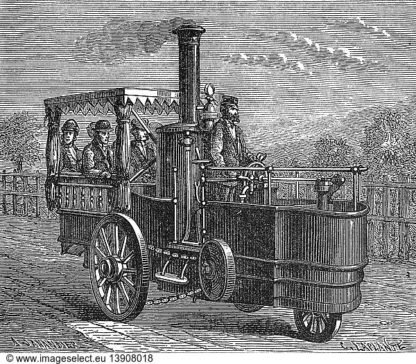 Lotz Traction Engine  1866