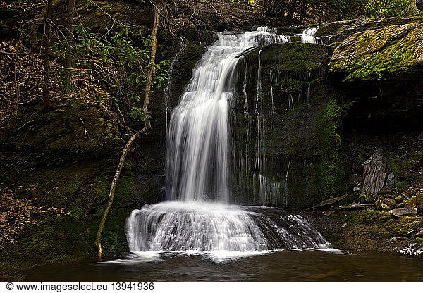 Lower Slateford Creek Waterfalls