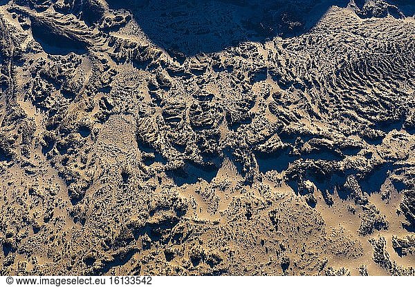 Luftaufnahme  Lava und Vulkan  Antofagasta de la Sierra  La Puna  Argentinien  Südamerika  Amerika.