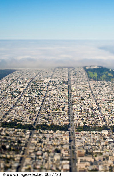 Luftbild von San Francisco