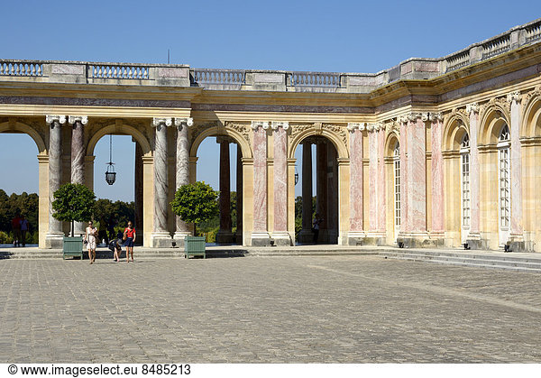 Lustschloss Grand Trianon im Park von Versailles  Paris  Œle-de-France  Frankreich