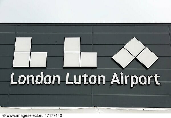 Luton (LTN)  July 9  2019: London Luton Airport Logo in the United Kingdom  United Kingdom  Europe