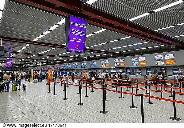 Luton (LTN)  July 8  2019: London Luton Airport Terminal in the United Kingdom  United Kingdom  Europe