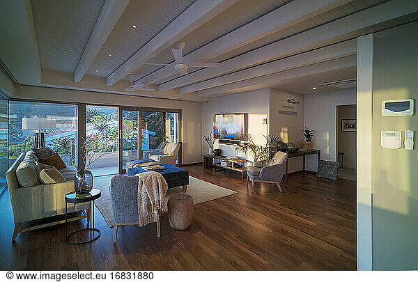 Luxury home showcase interior living room