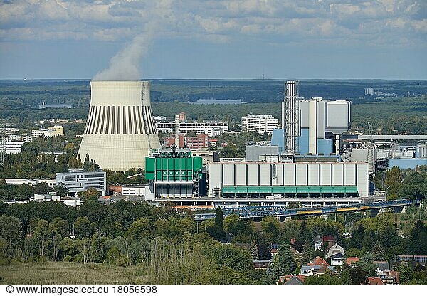 Müllverbrennungsanlage  Kraftwerk Reuter  Freiheit  Ruhleben  Spandau  Berlin  Deutschland  Europa