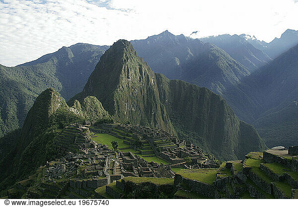 Machu Picchu  Peru.