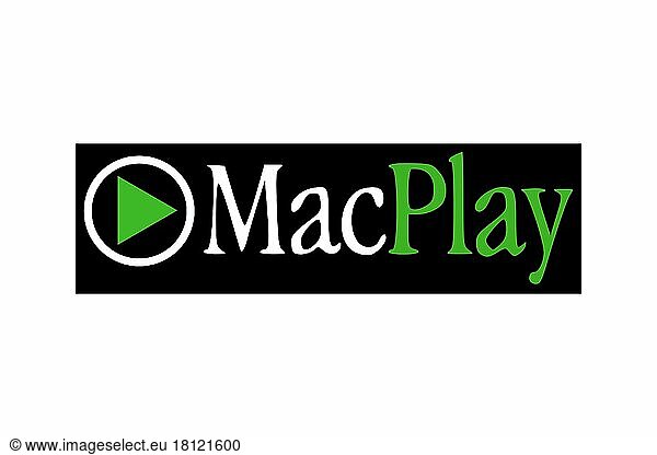 MacPlay  Logo  Weißer Hintergrund