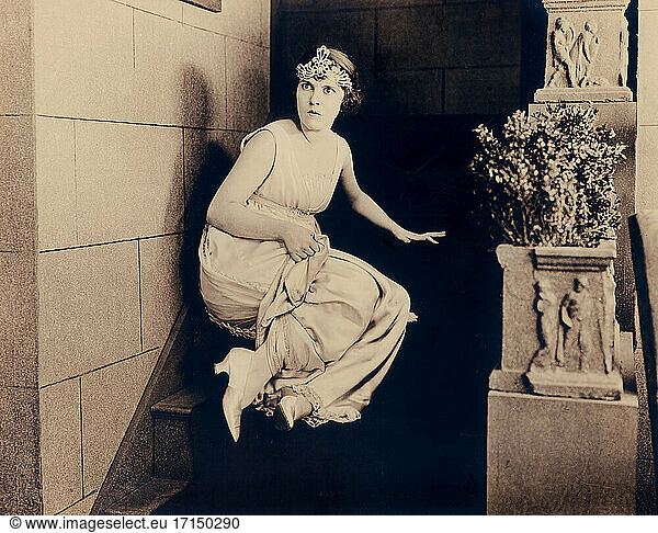 Madge Kennedy  Publicity Portrait for the Silent Film  The Danger Game   Goldwyn Pictures  1918