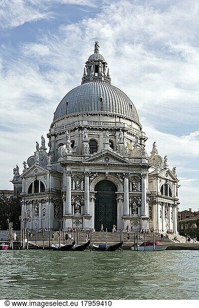 Madonna della Salute Kirche Venedig  Venedig  Italien  Europa