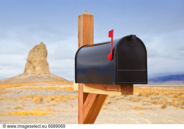 Mailbox in Desert