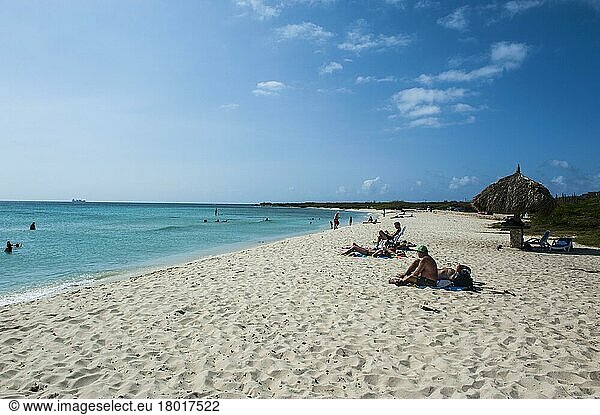 Malmuk Strand  ABC Inseln  Niederländische Antillen  Karibik  Aruba  Nordamerika