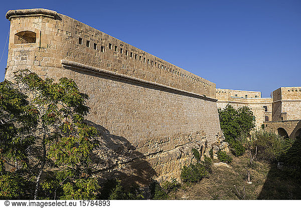 Malta  Valletta  Fort Saint Elmo  vom Johanniterorden im 16. Jahrhundert erbaute Festung