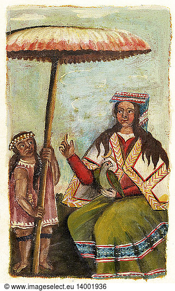 Mama Huaco  Inca Mother or Wife of God
