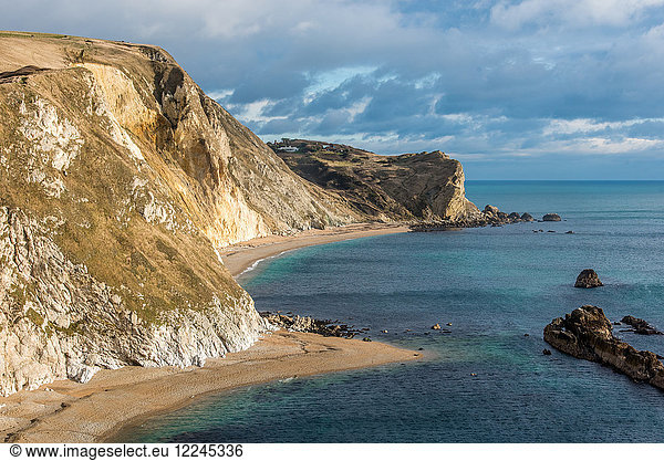 Man o War Cove  Jurassic Coast  UNESCO-Welterbestätte  Dorset  England  Vereinigtes Königreich  Europa