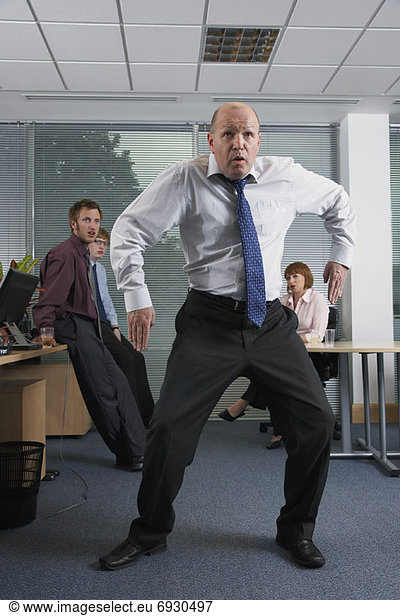 Manager Personalwesen tanzen Büro