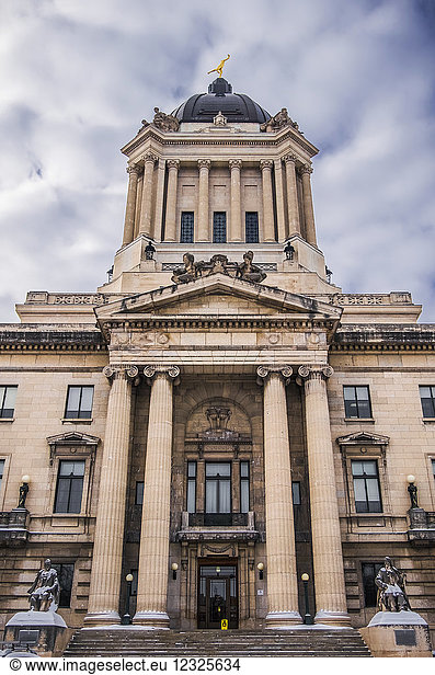 Manitoba Legislative Building; Winnipeg  Manitoba  Kanada