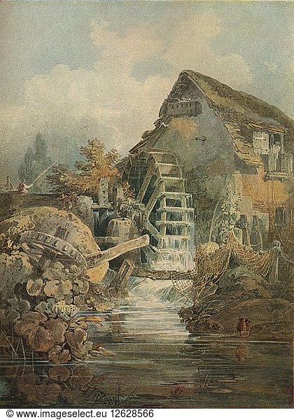 Marford Mill  Denbighshire  c1795. Artist: JMW Turner.
