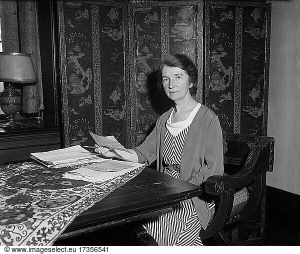 Margaret Sanger (1879-1966)  American Birth Control Activist  Sex Educator and Nurse  Seated Portrait  Harris & Ewing  1932