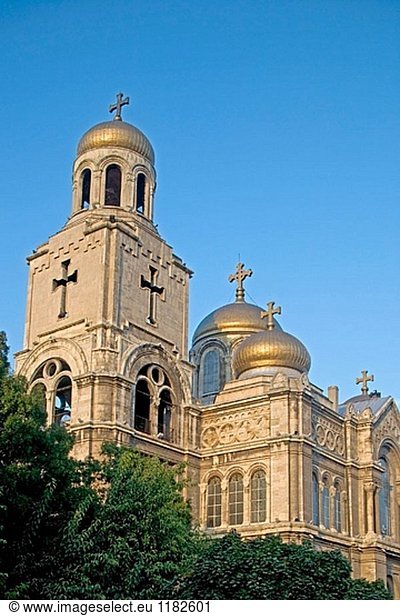 Mariä-Entschlafungs-der Theotokos Kathedrale  Varna. Bulgarien
