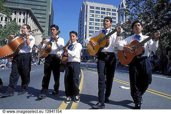 Mariachi Band in Parade