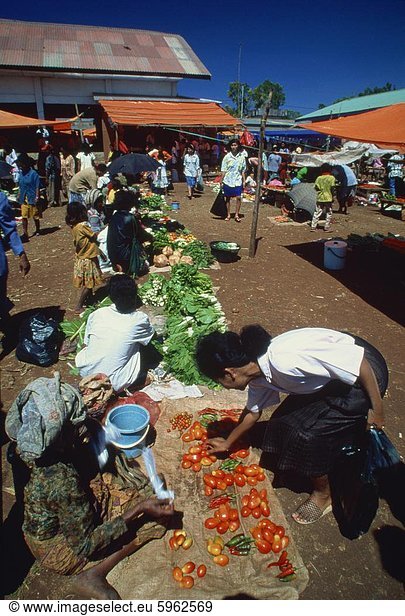 Markt bei Soe  West Timor  Timor  Südostasien  Asien