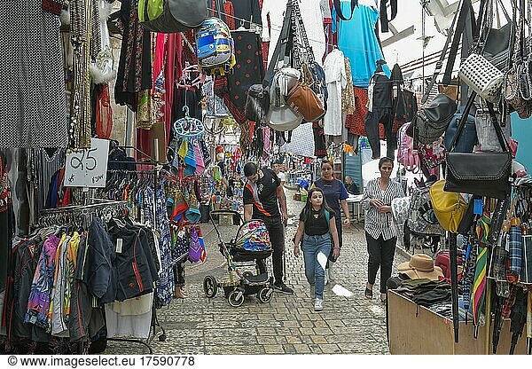 Marktstand  Souk  Altstadt  Akko  Israel  Asien