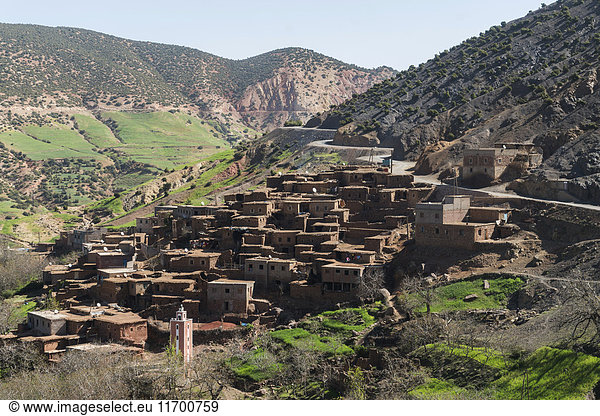 Marokko  Dorf bei Marrakesch