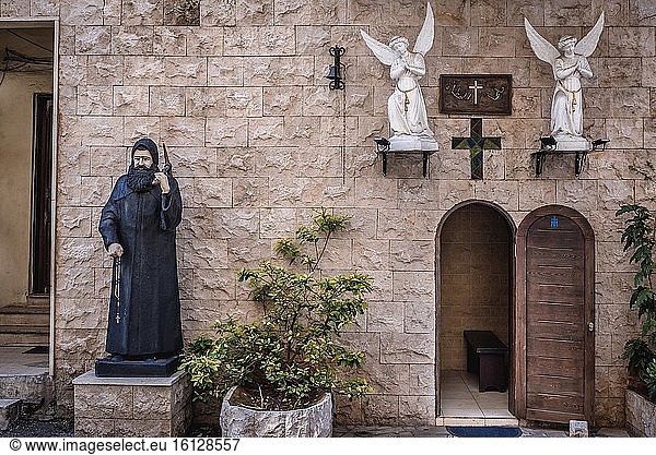 Maronitische Kapelle im Vorort Sin el Fil östlich von Beirut im Bezirk Matn im Gouvernement Mount Lebanon  Libanon.